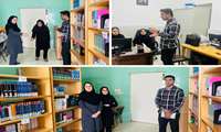 بازدید از کتابخانه دانشکده پرستاری بندر لنگه